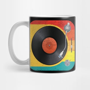 Retro Vinyl Vintage Record Player LP Turntable Mug